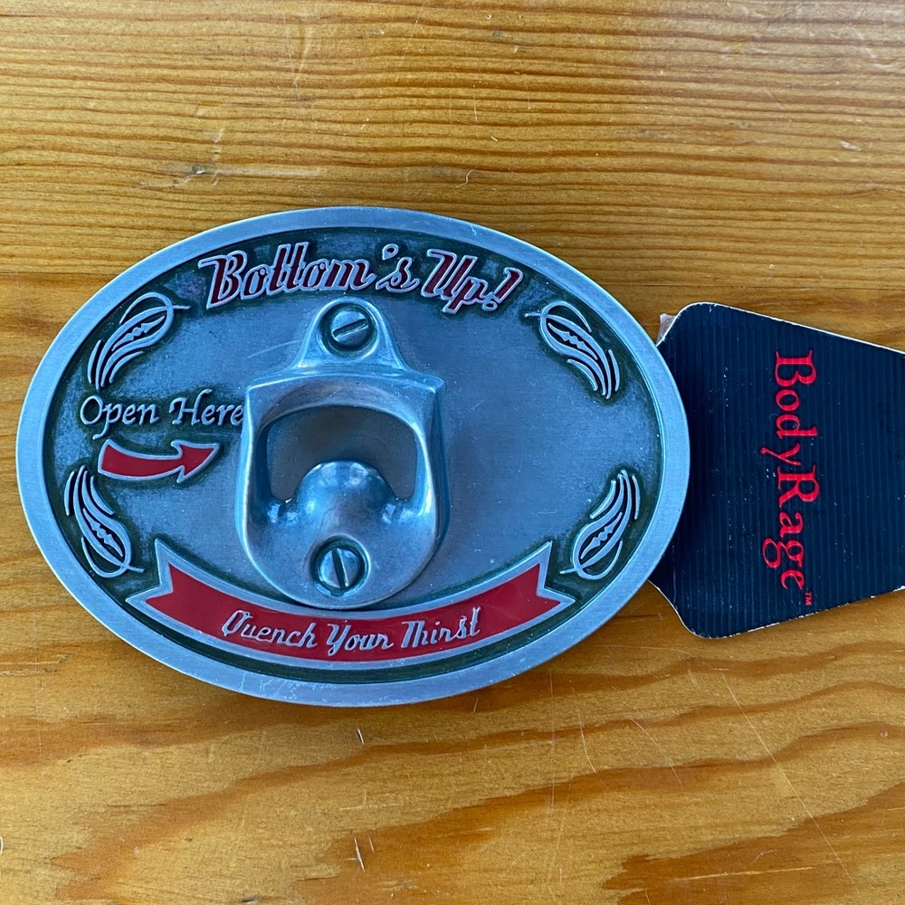 New Bottle Opener Belt Buckle
